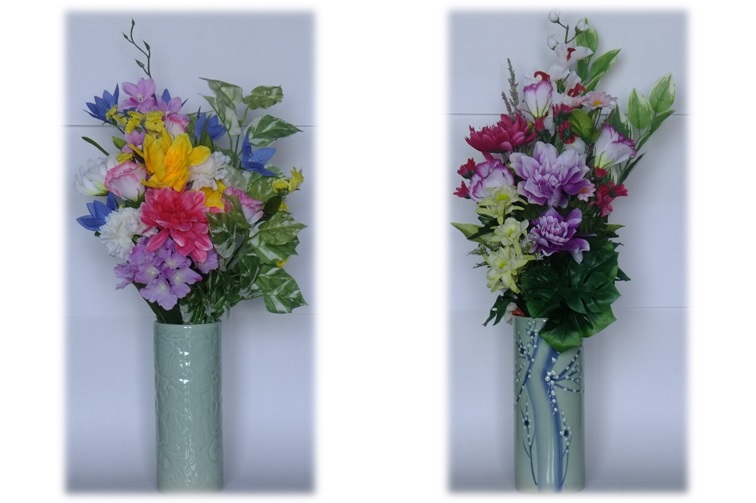 仏花（造花）・花瓶各種取り扱っております。 - 株式会社末吉商店